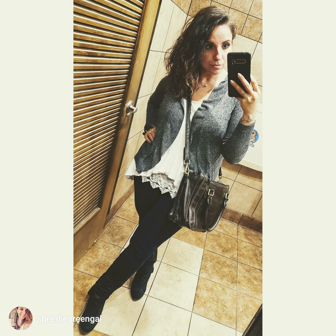 Brand Ambassador "Speediegreengal" on Concealed Carry Bags