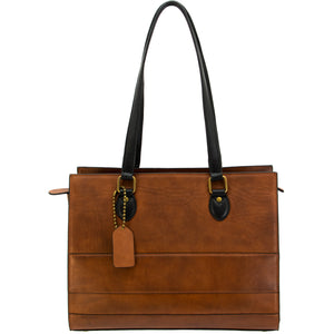 Camel Leather Sling Tote – Fidelio Bags