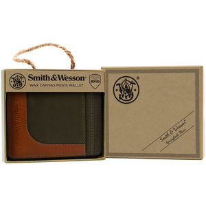 Smith & Wesson Wax Canvas Money Clip